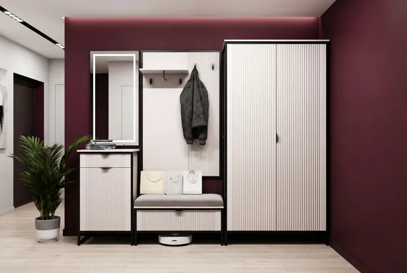 Зеркало "Нора" прихожая навесное